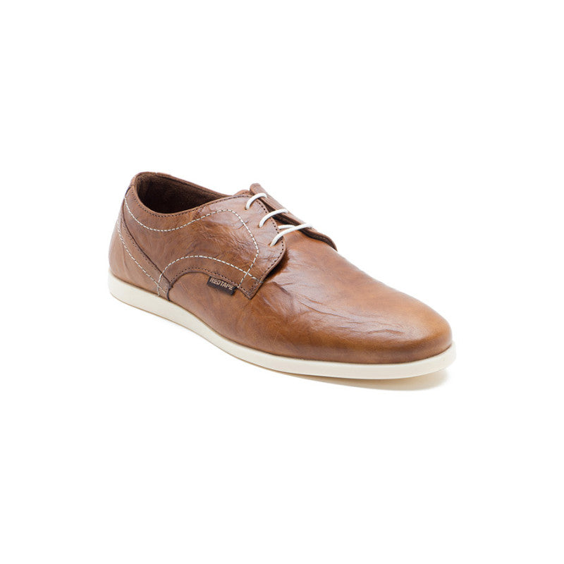 Men Tan Derby Shoes Redtape - Main Image