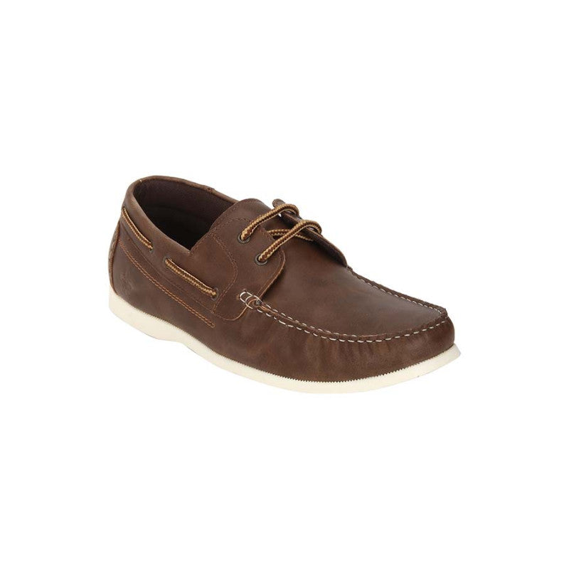 Brown Bond Street Casual Shoes Men Brown Boat Shoes Redtape