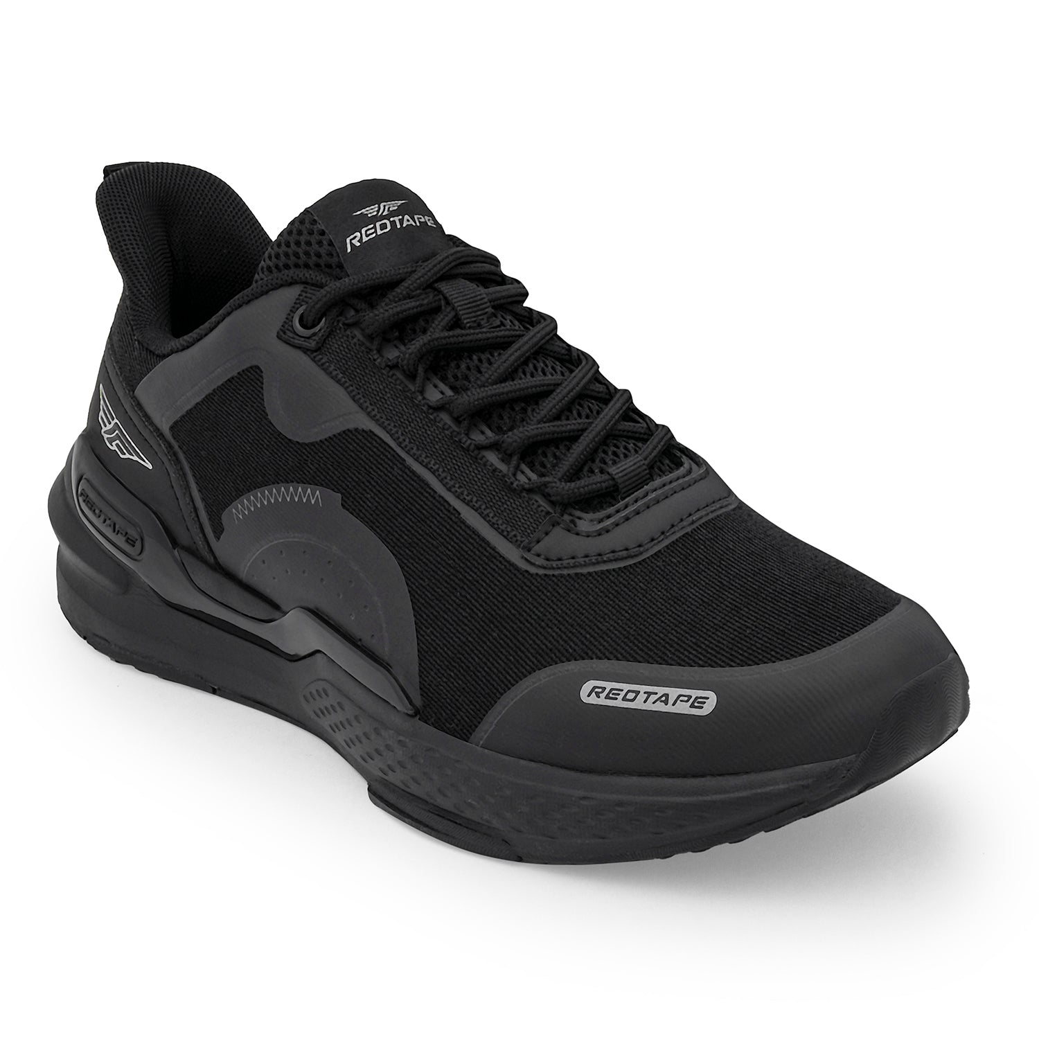 Red Tape Athleisure Sports Shoes for Men in Black - Image 1