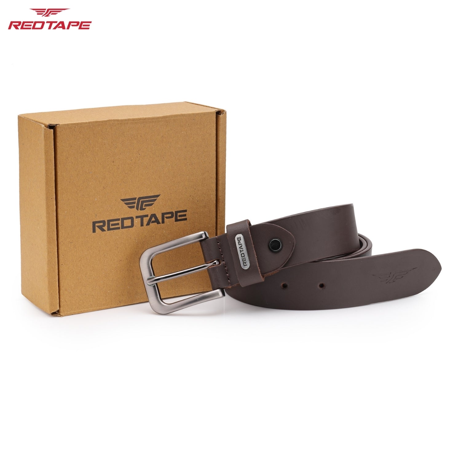Brown Formal Leather Belt for Men  Redtape
