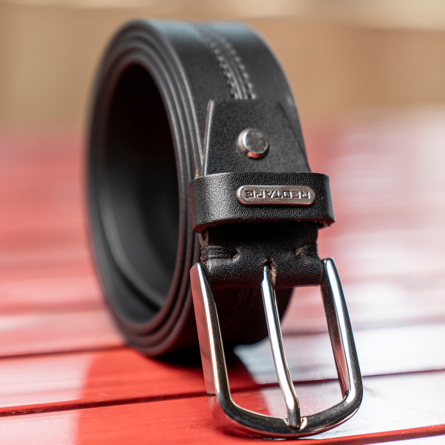 Black Leather Belt For Men Solid Leather Belt Classic and