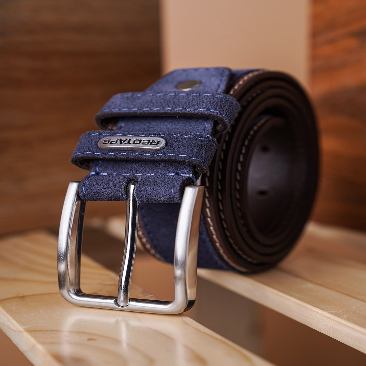 Men's Genuine Leather Belt Redtape - Main Image