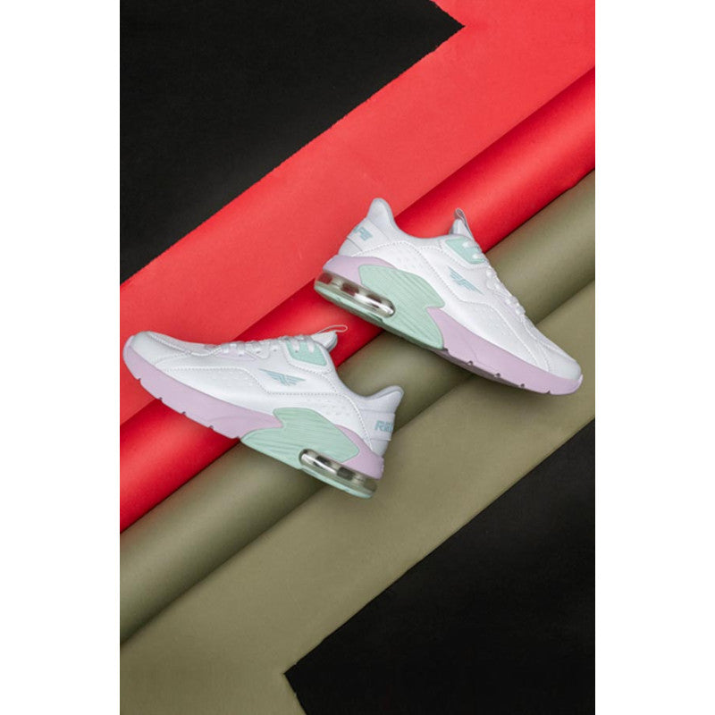 Women White/Pink Walking Shoes Redtape