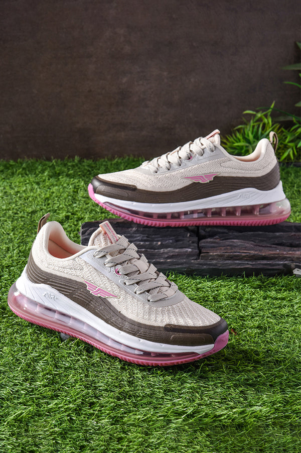 Women Beige Walking Shoes Redtape - Main Image