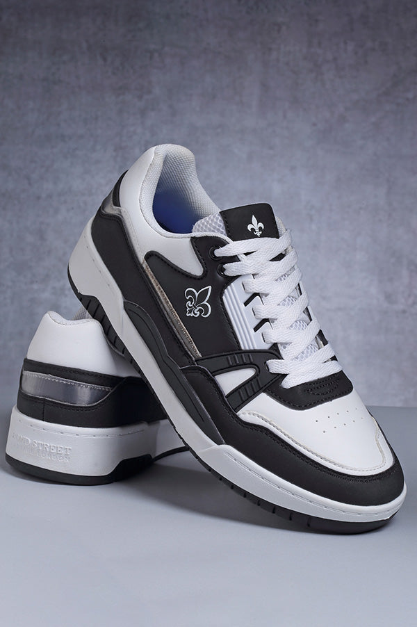 Men's Black And White Sneakers Redtape - Main Image
