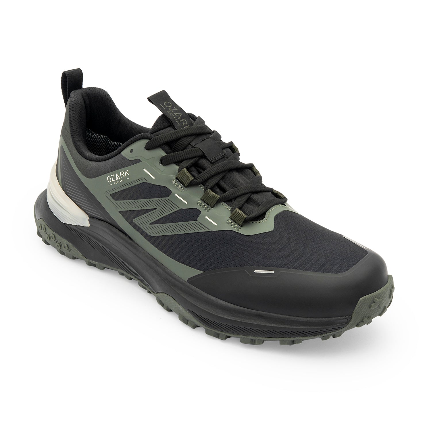 Ozark Men's Dark Green Trail Running Shoes