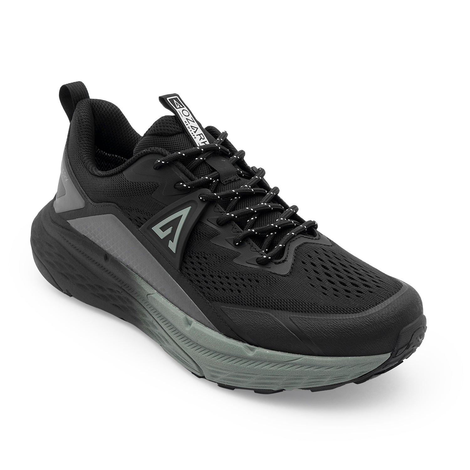 Ozark Men's Black Trail Running Shoes
