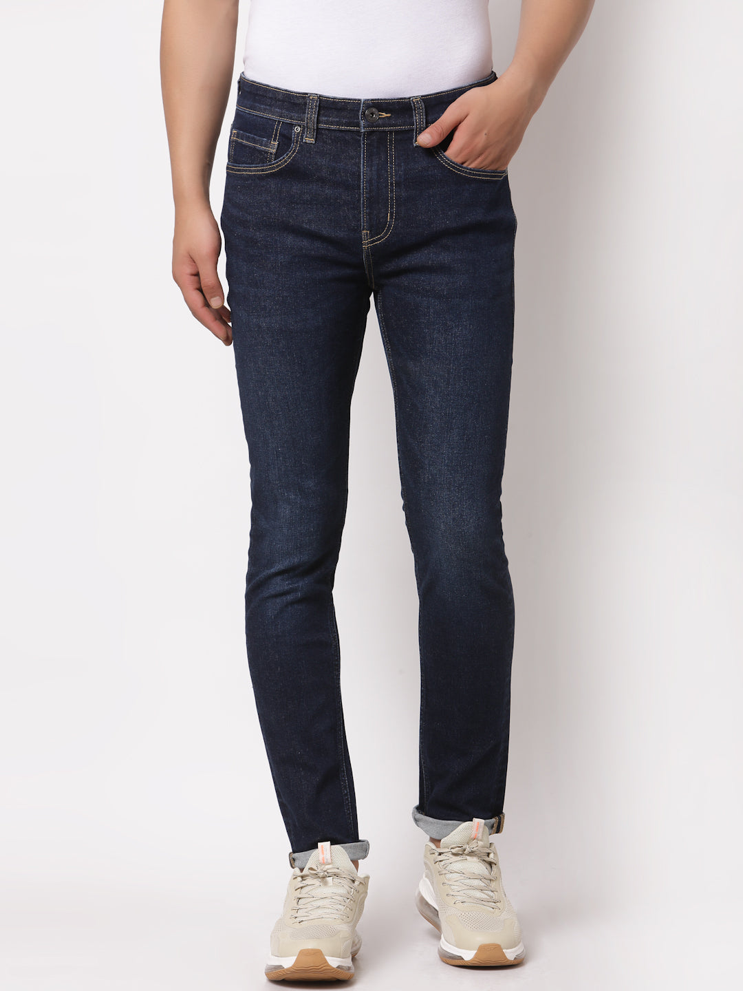 Classic Skinny Jeans for Men Redtape - Main Image
