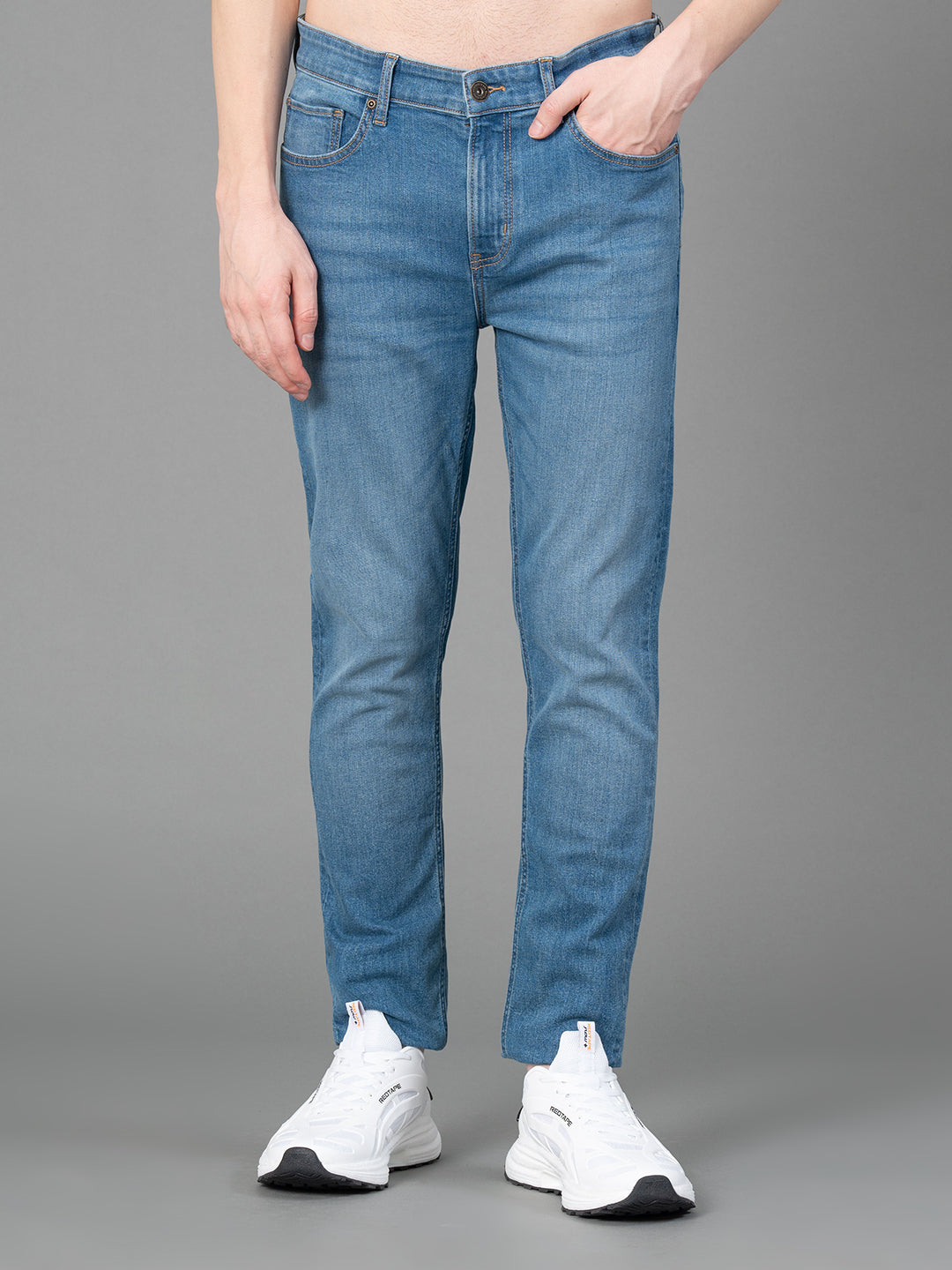 Medium Blue Jeans for Men Redtape1
