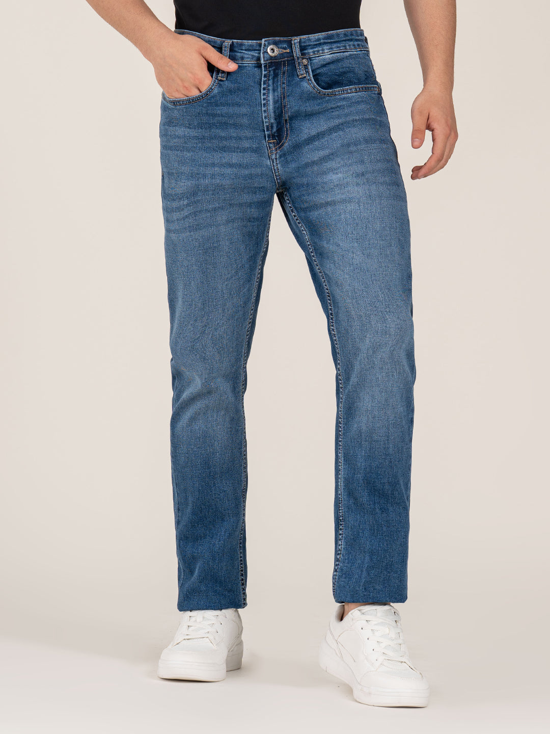Men’s Straight Fit Jeans for Classic Everyday Style