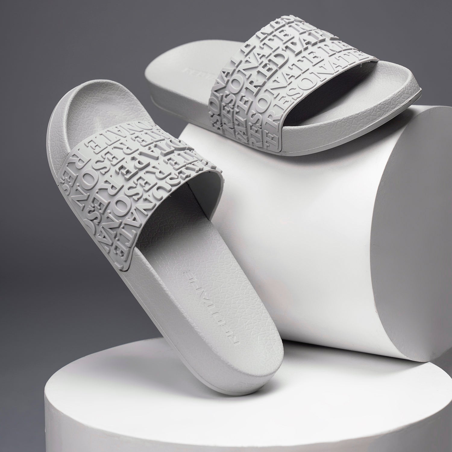 Red Tape Flip Flops White Sliders For Men Redtape