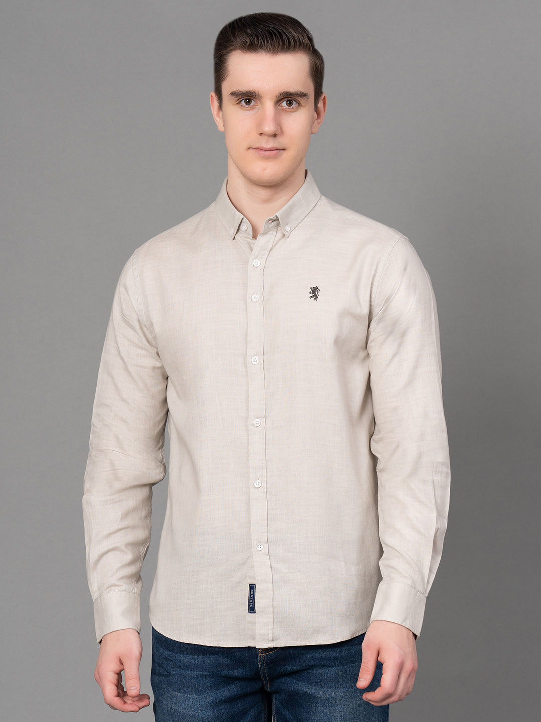 Casual Canvas Shirt For Men Redtape