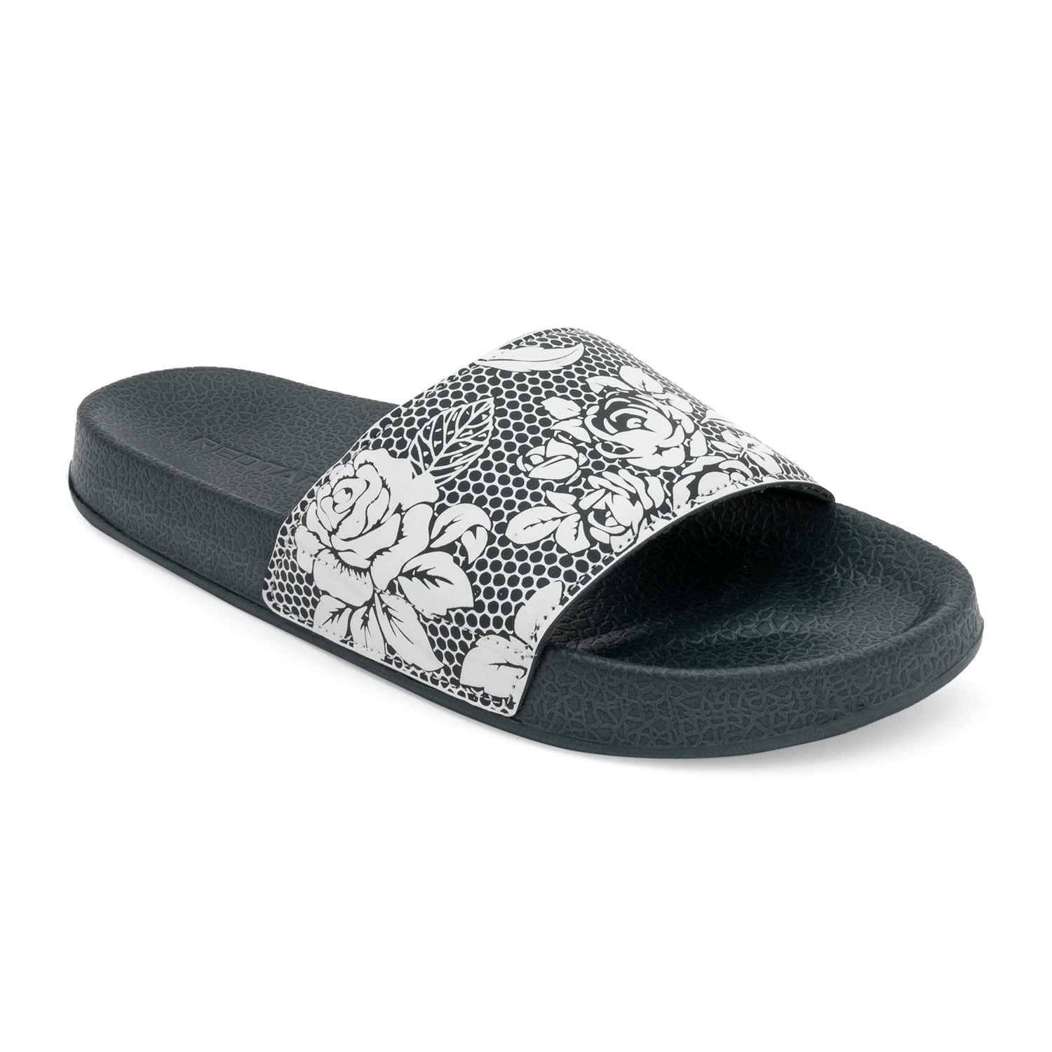 Red Tape Ladies White Sliders Women's Sliders For Effortless