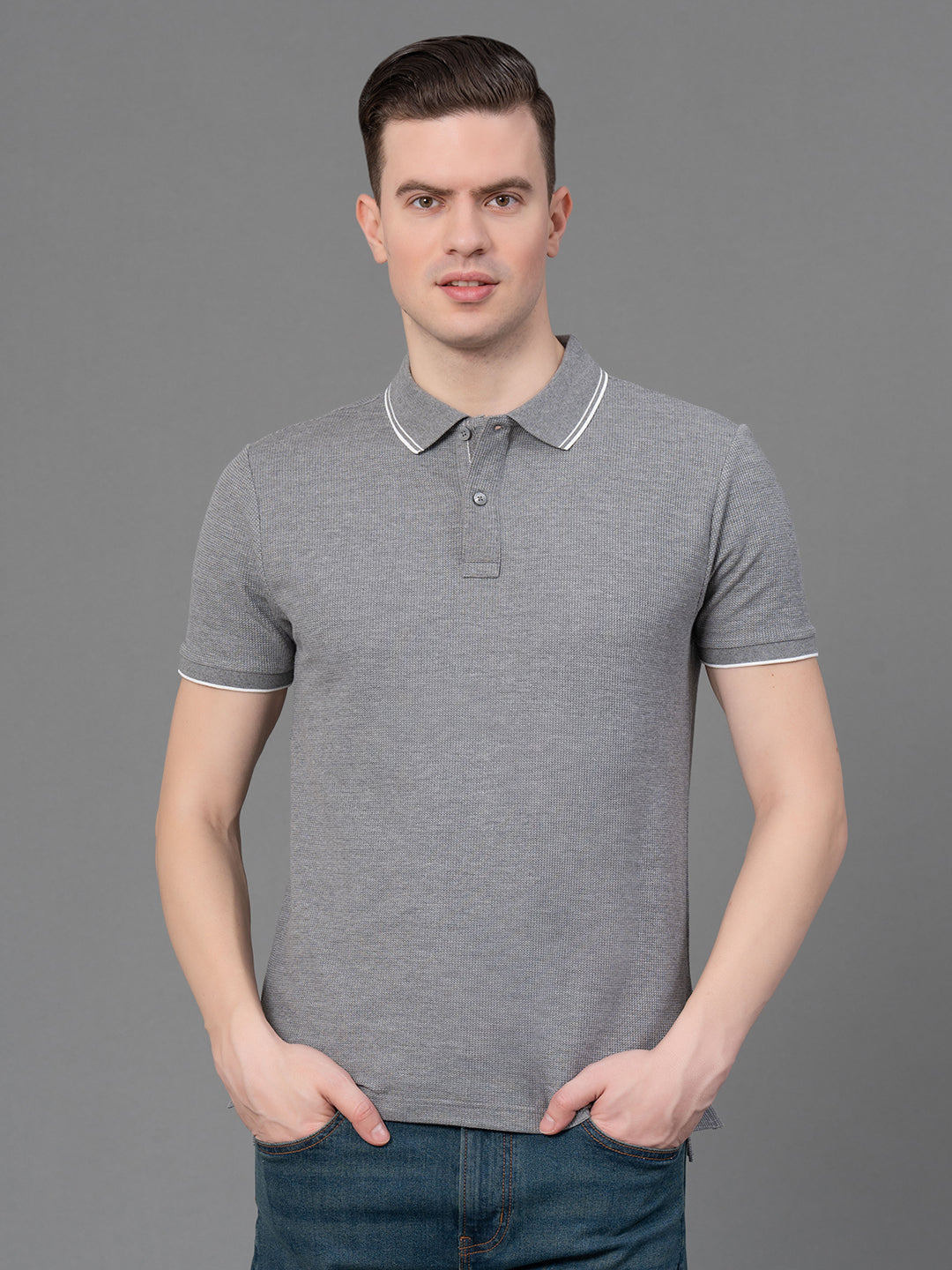 Red Tape Polo T-shirt for Men | Comfortable & Stylish | Durable