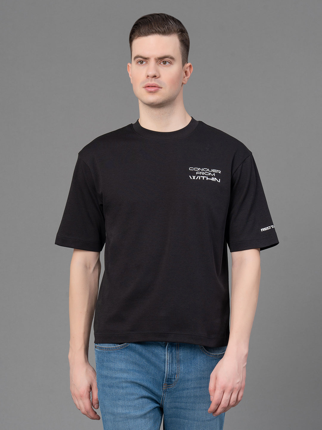 Graphic Oversized T-Shirt for Men Redtape