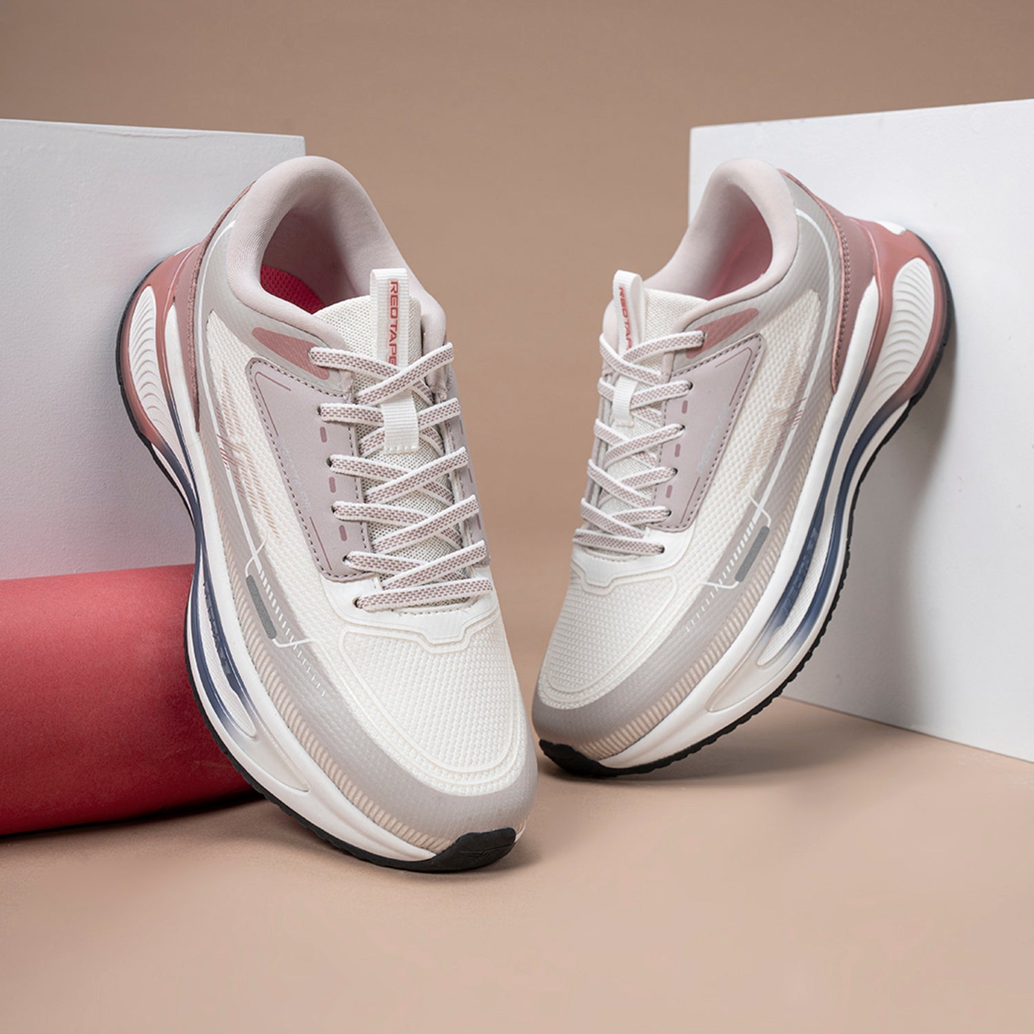 Ladies Footwear Mode By Red Tape Flats Buy Brown Flat Sandals For