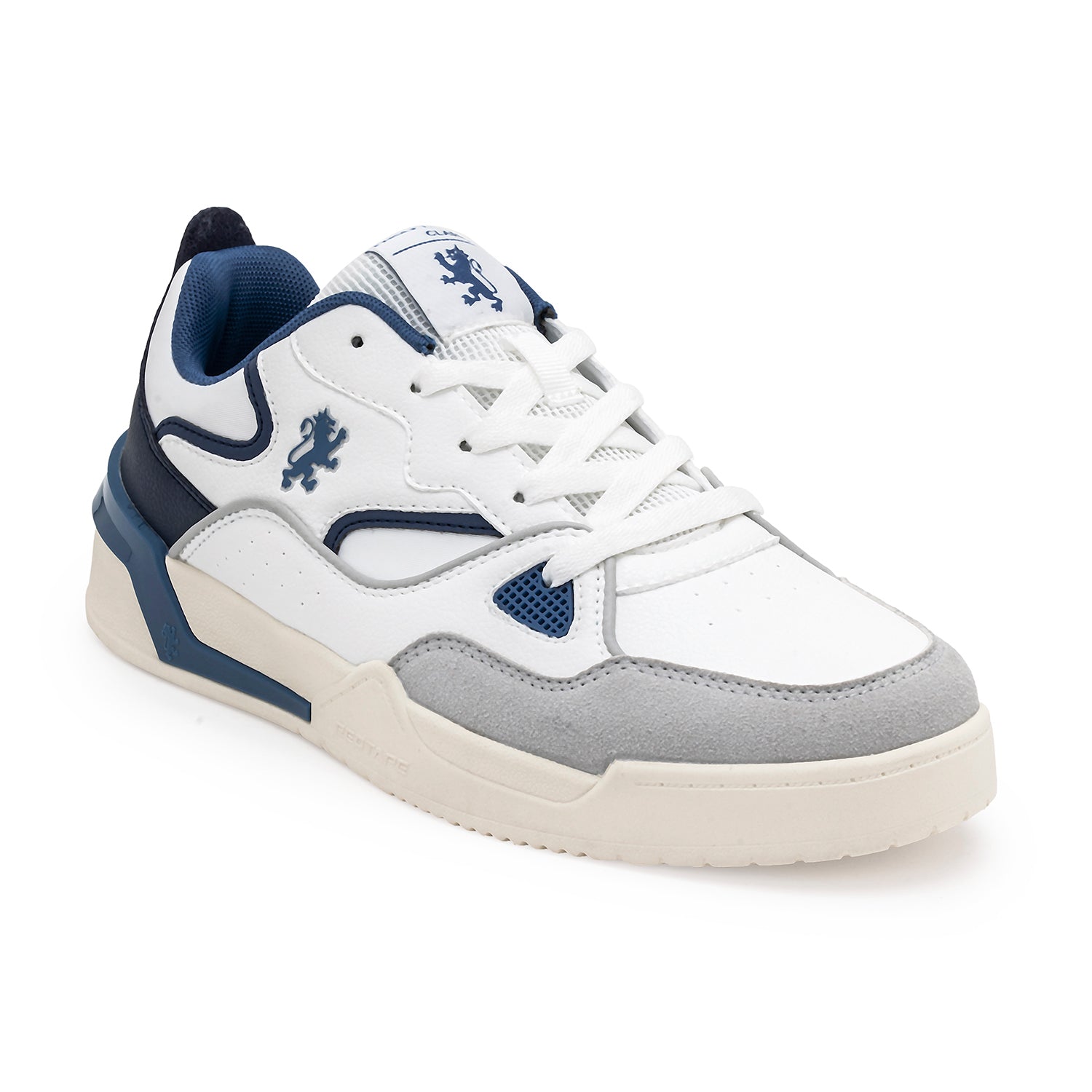 Lifestyle Redtape Men's White Blue Sneakers