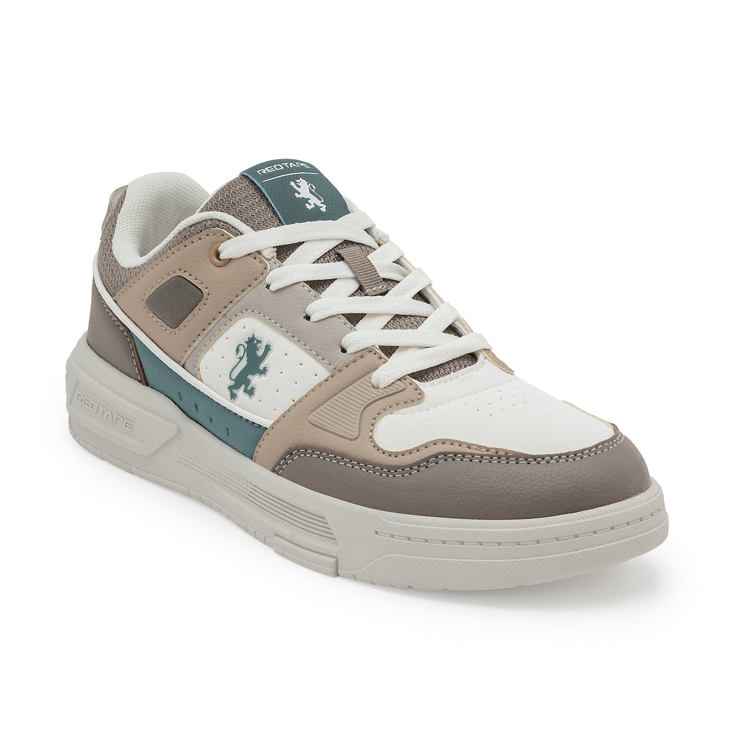Redtape Men's Brown Low Cut Lifestyle Sneakers