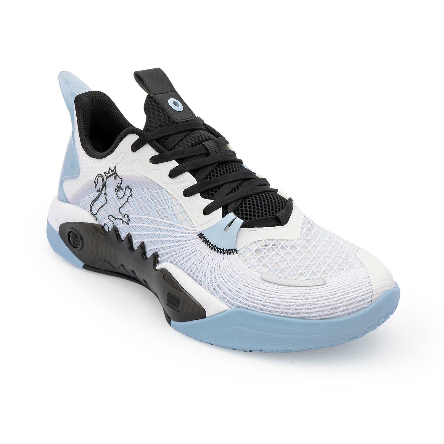 Basketball Shoes for Men Cultured Round-Toe Shape Cushioning Technology