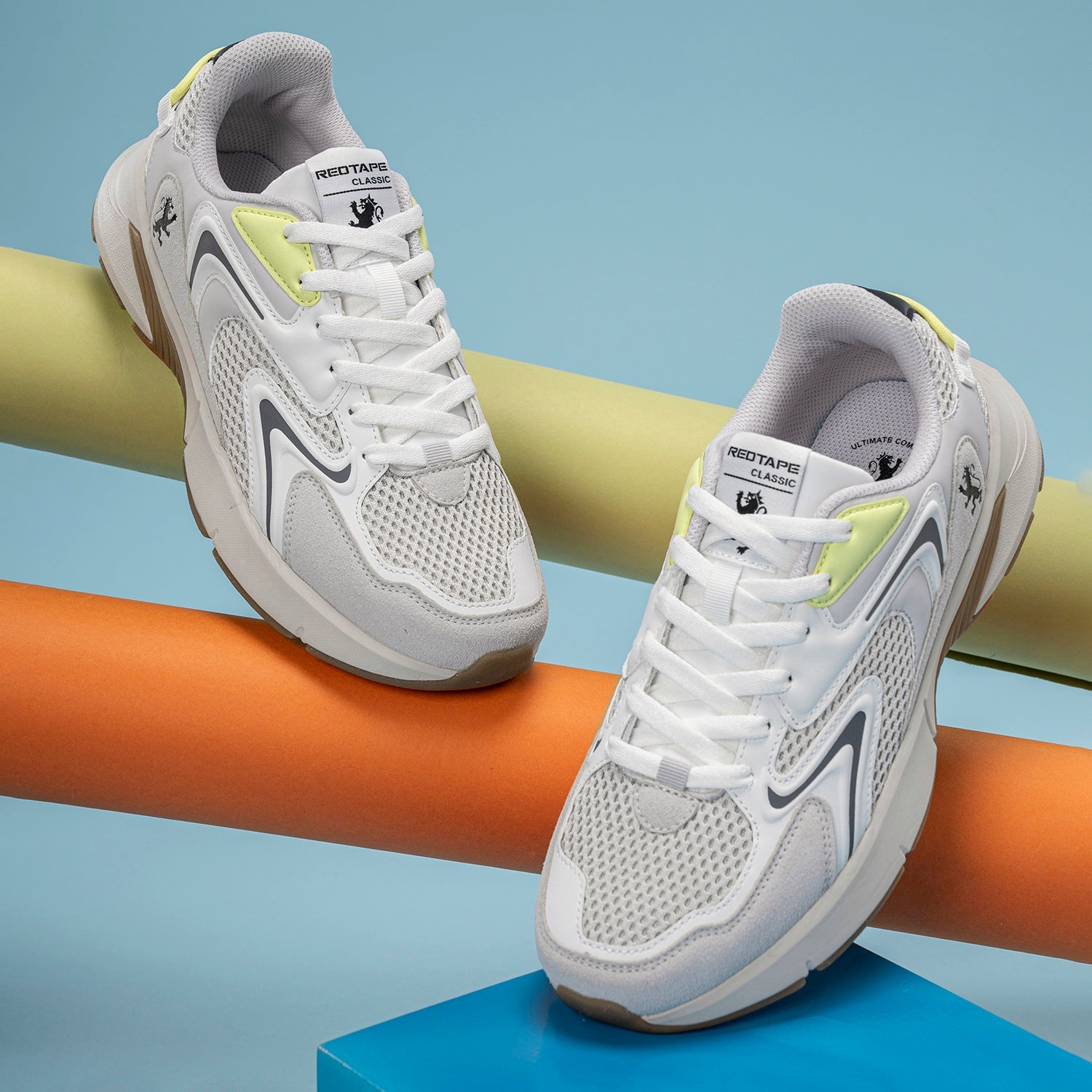 Lifestyle Sneaker Shoes for Men Classic Rounded Toe, Soothing