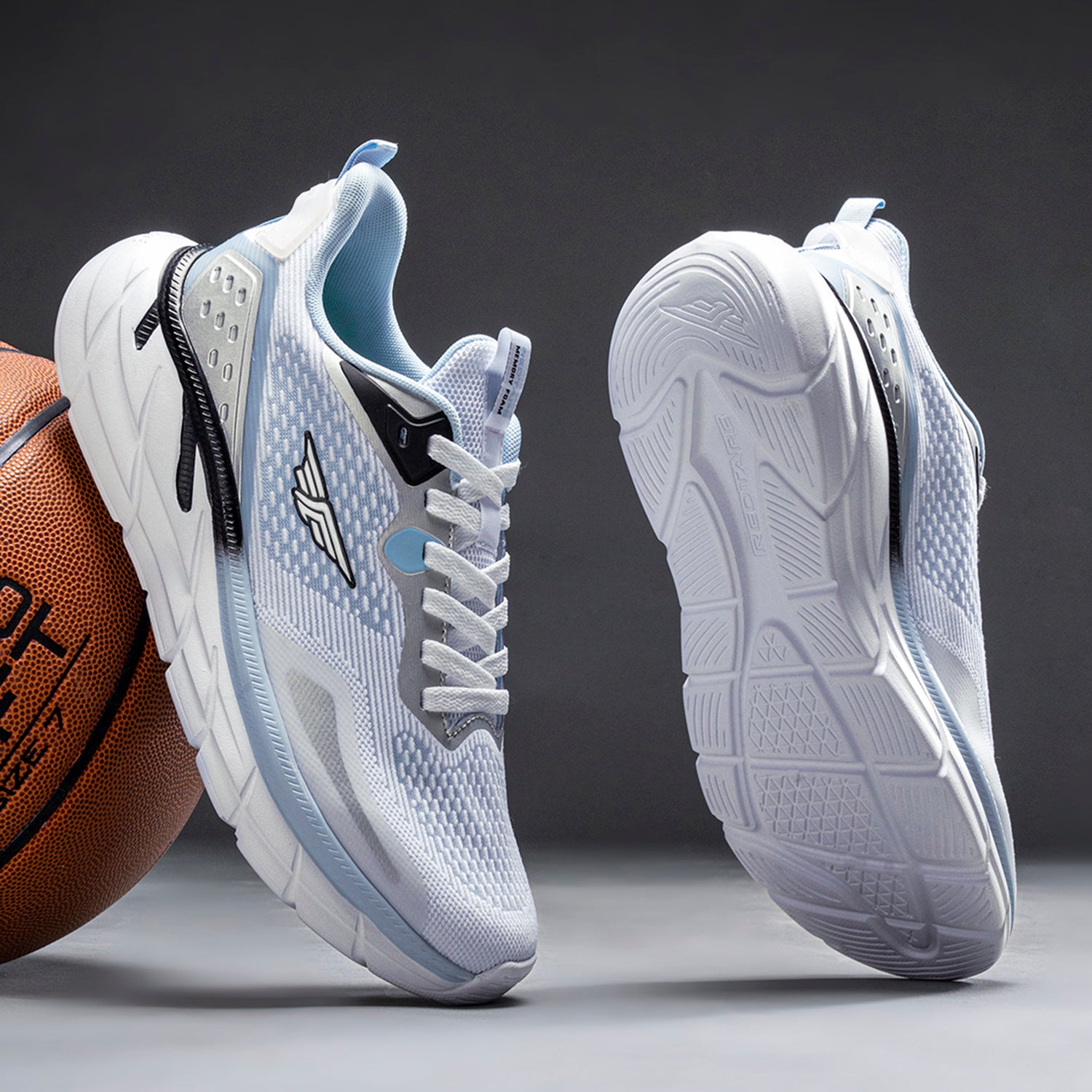 White Sports Shoes for Men Redtape - Main Image