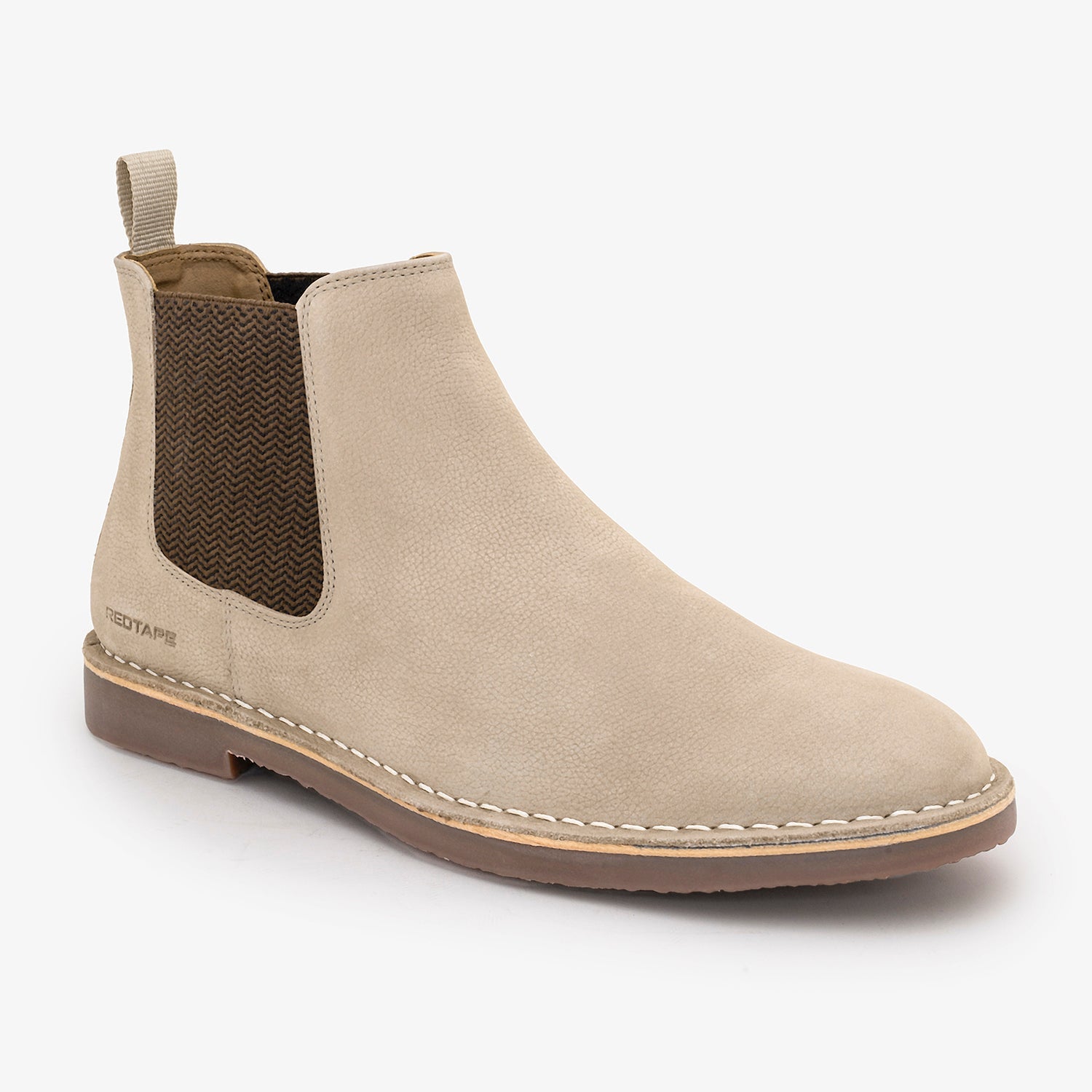 Red Tape Men's Chelsea Boots in Taupe