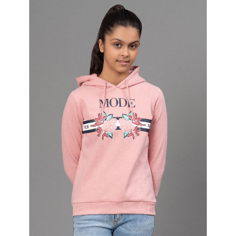 Pink Hoodie for Girls Redtape