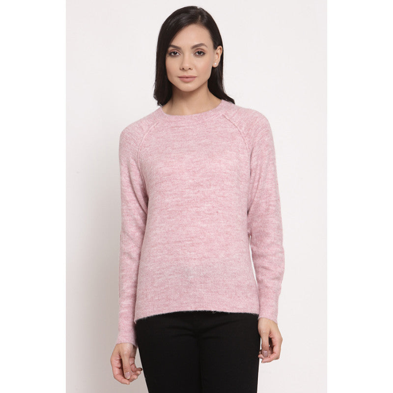 Women's Pastel Pink Sweater Redtape - Main Image