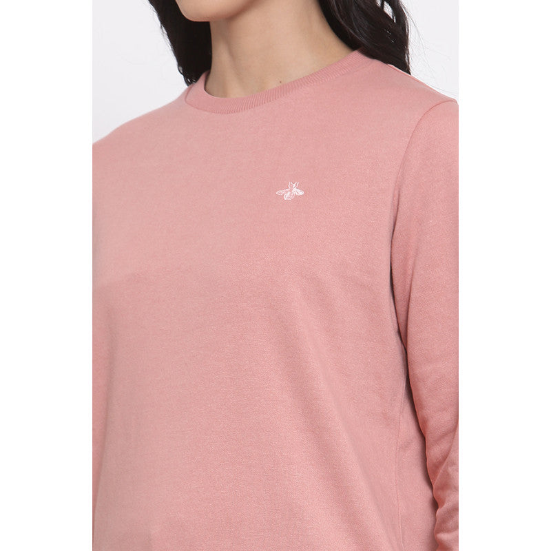 Women's Pale Pink Sweatshirt