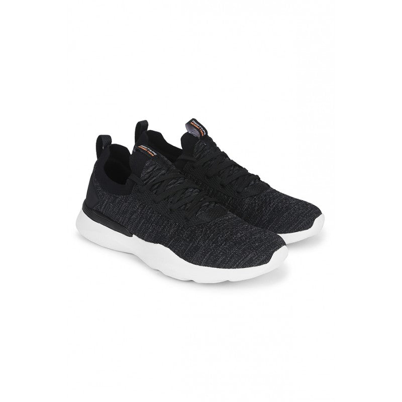 Men Black Walking Shoes