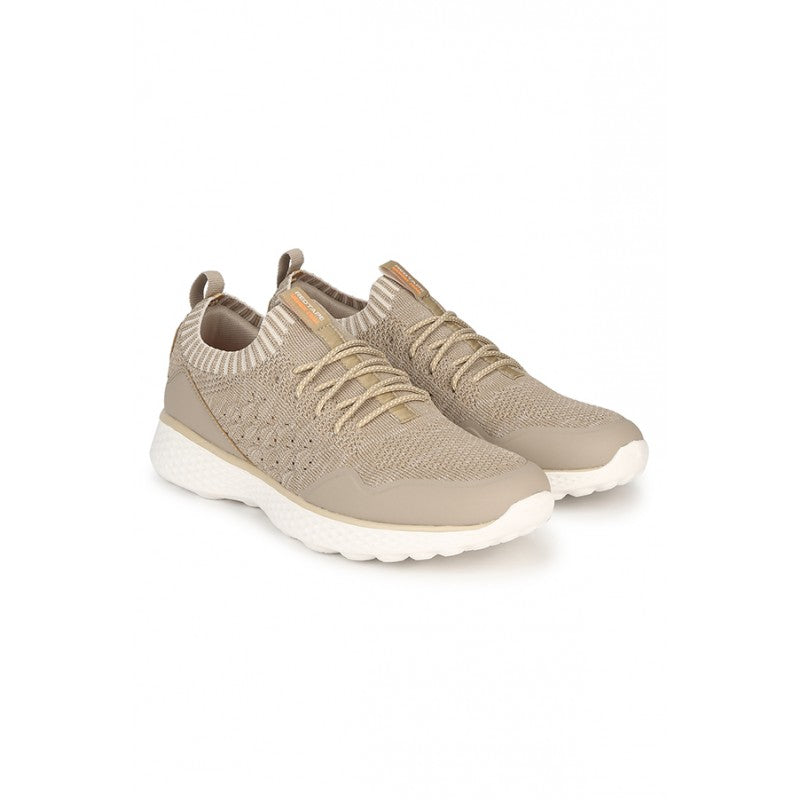 Men Beige Walking Shoes