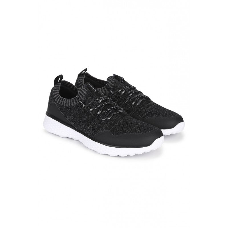 Men Black Walking Shoes