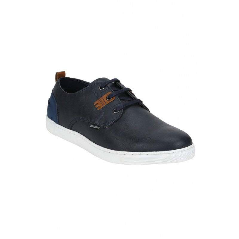 Men Navy Sneakers - 6 / Navy