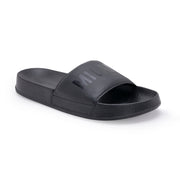 Mens Sliders in Black | Casual Pool Sliders