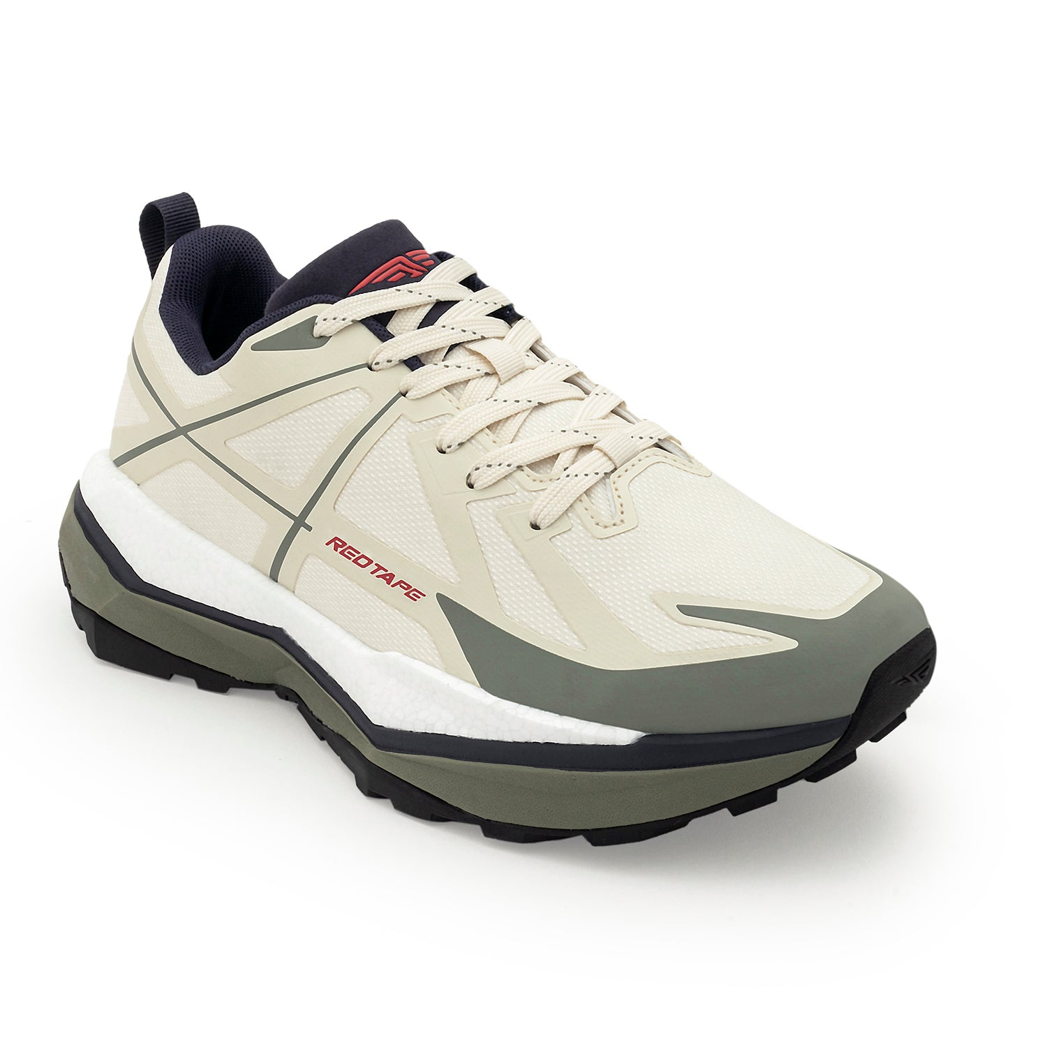 Off White/ Olive