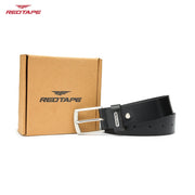 Black Genuine Leather Belt for Men