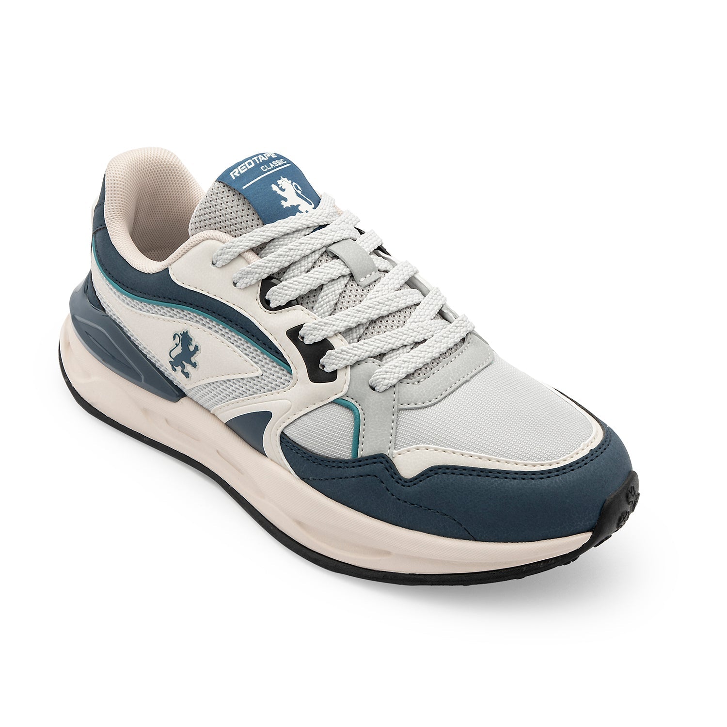 Beige/Navy
