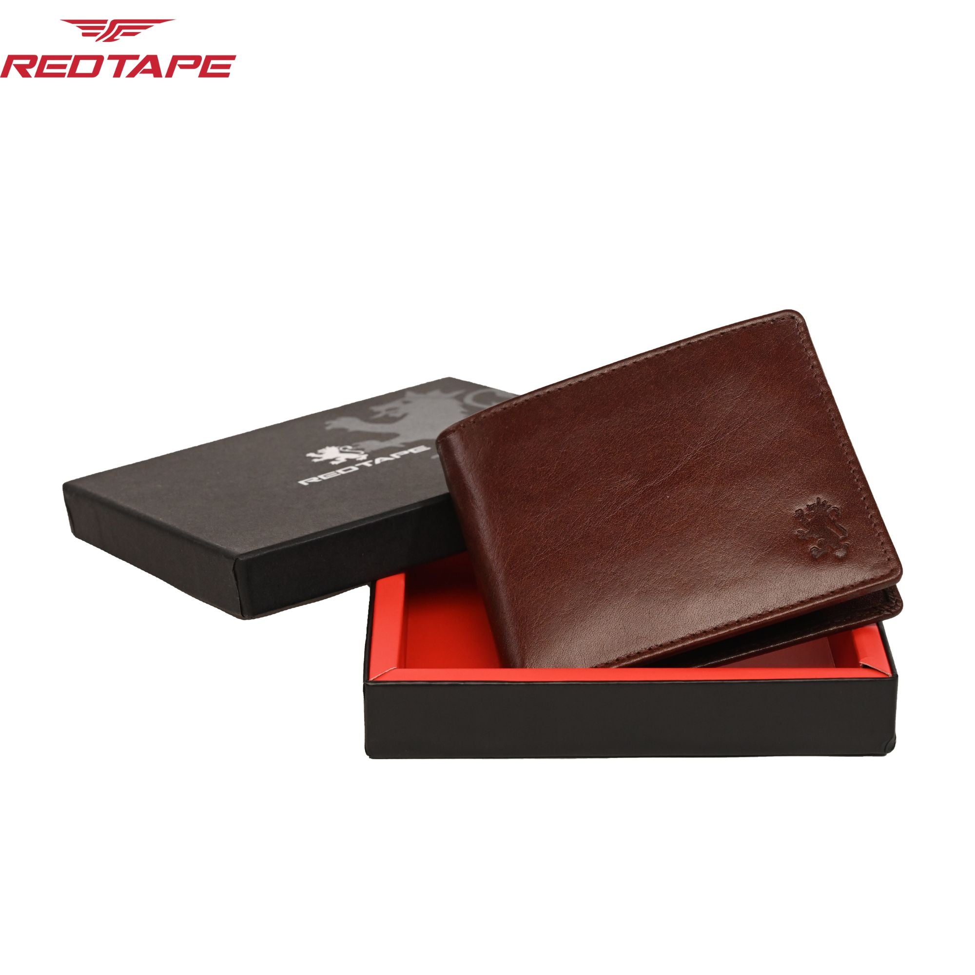 Men's Brown Leather Wallet – Redtape