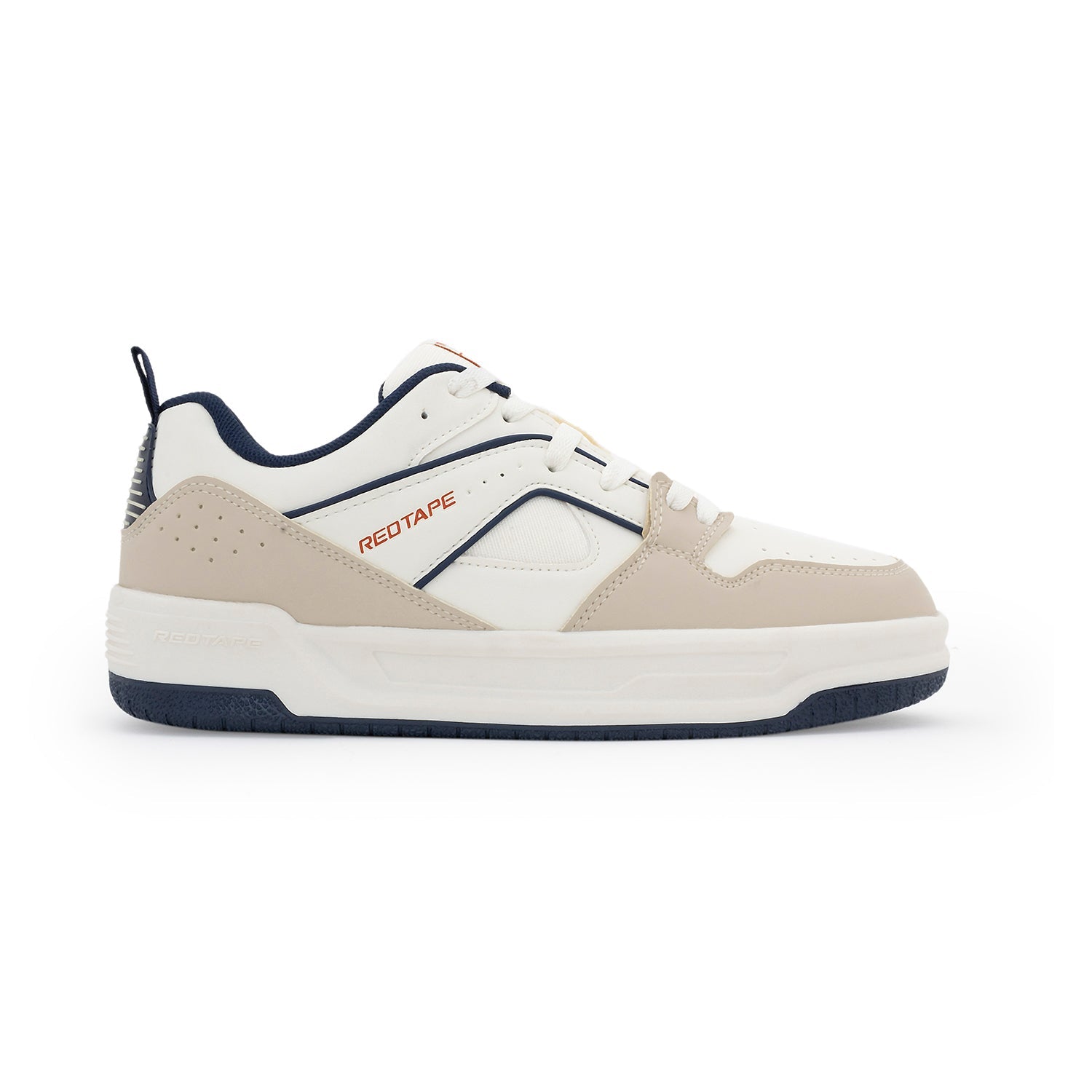 Beige/Navy