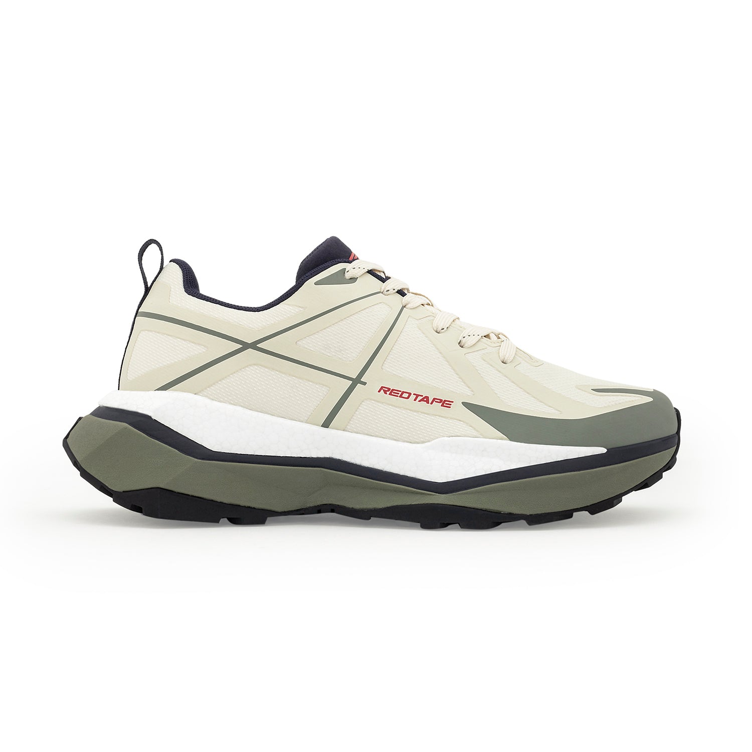 Off White/ Olive
