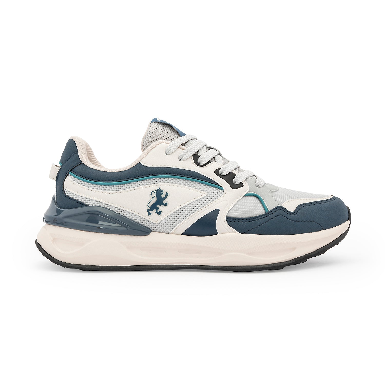 Beige/Navy