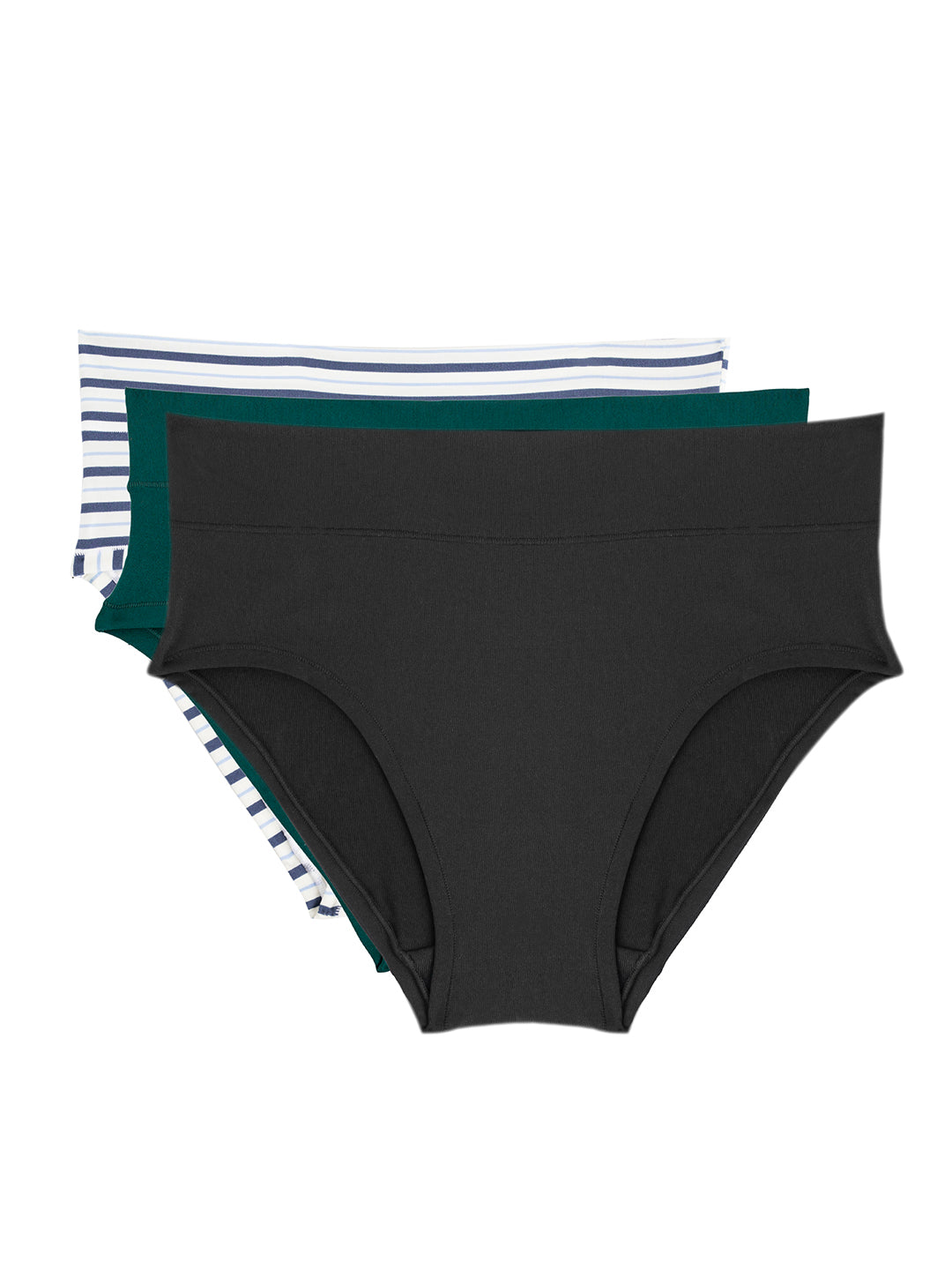 Black White Sea Green