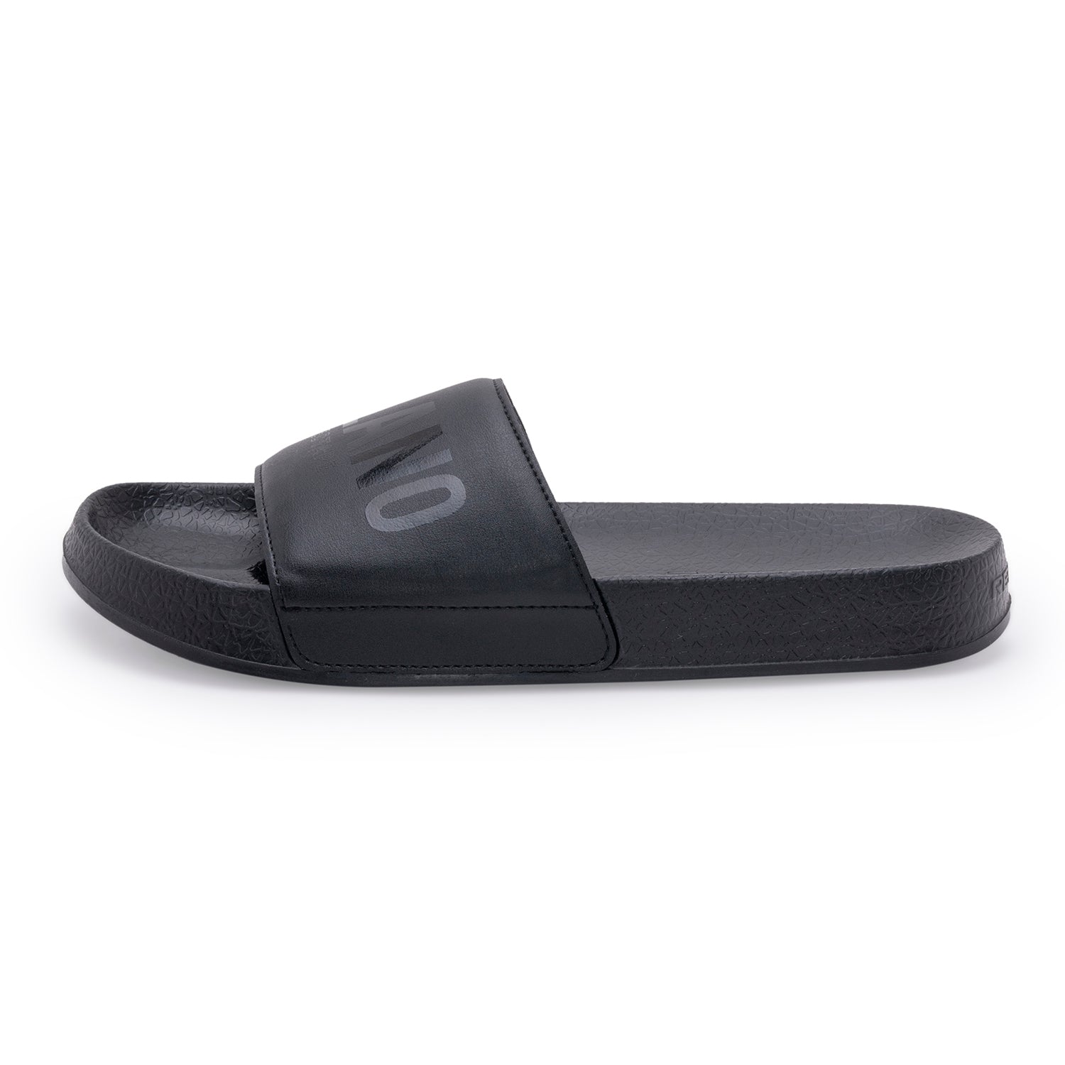 Mens Sliders in Black | Casual Pool Sliders