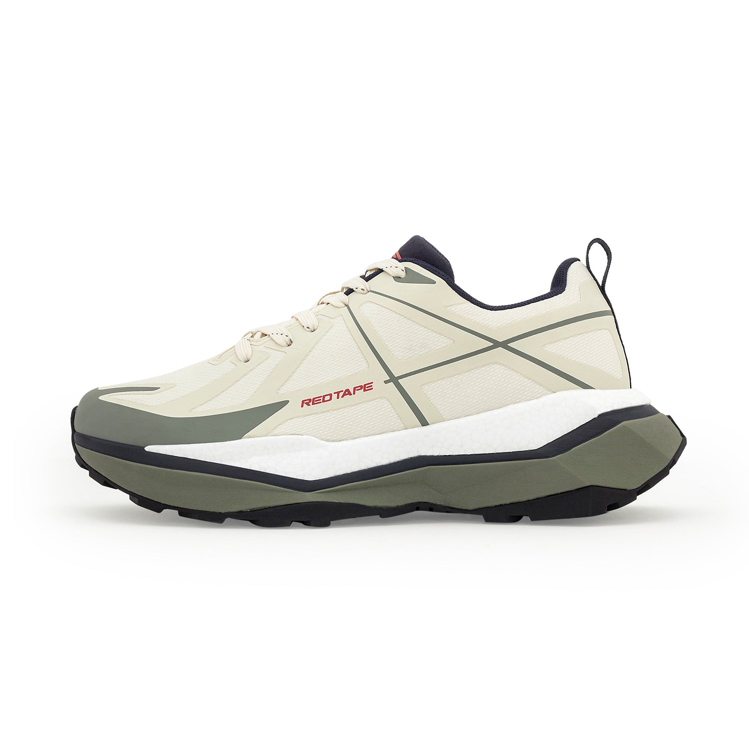 Off White/ Olive
