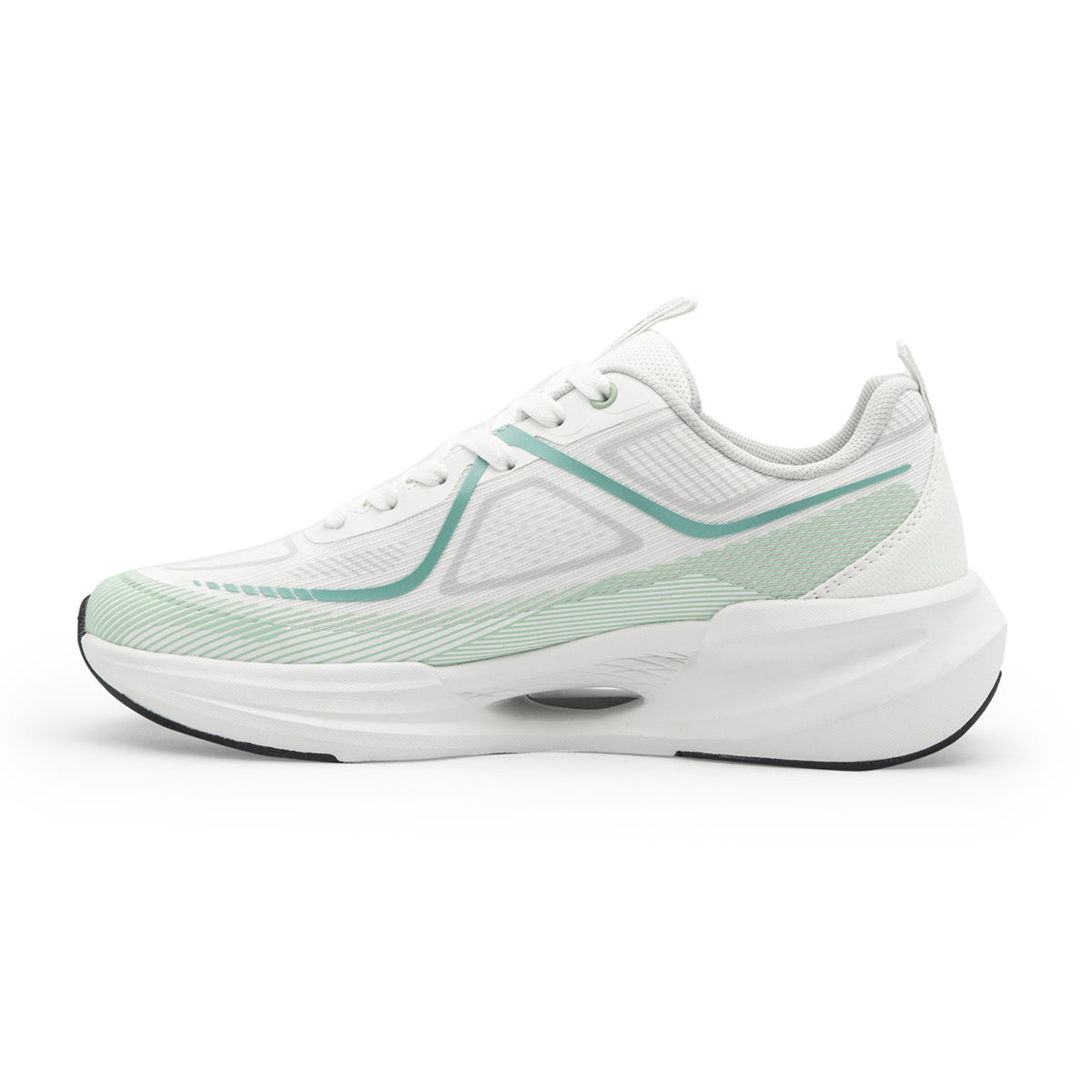 White/Sea Green