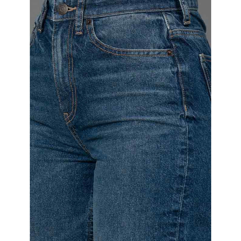 Mode by RedTape Jeans for Women| Medium Blue| Comfortable & Breathable | Durable & Moisture Absorbent | Wide Fit