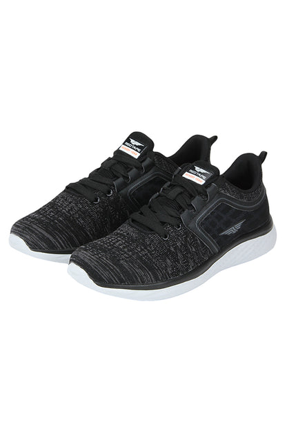 RedTape Men Black Walking Shoes