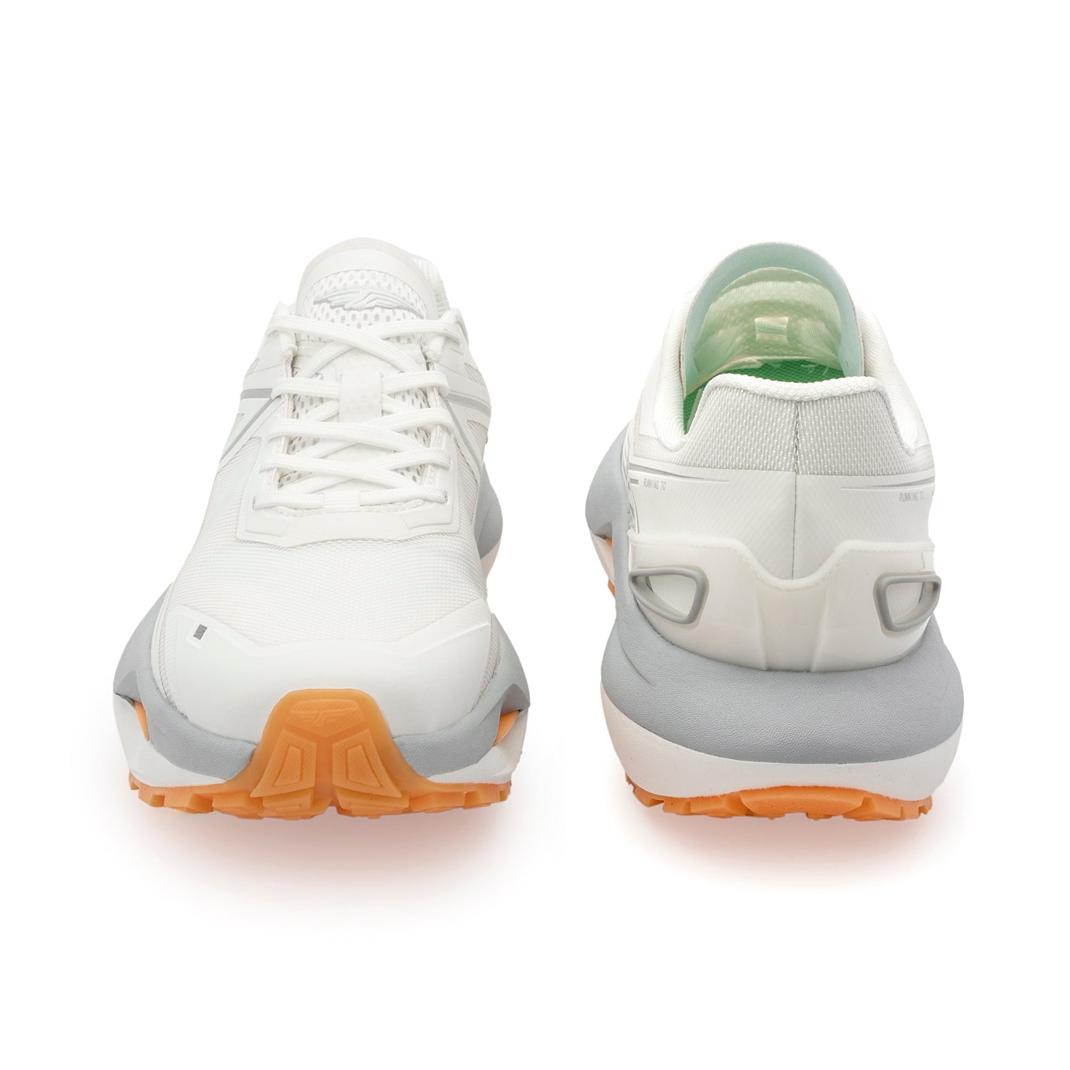 White/Orange
