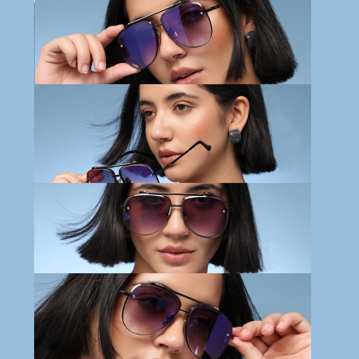 Black Gradual Blue