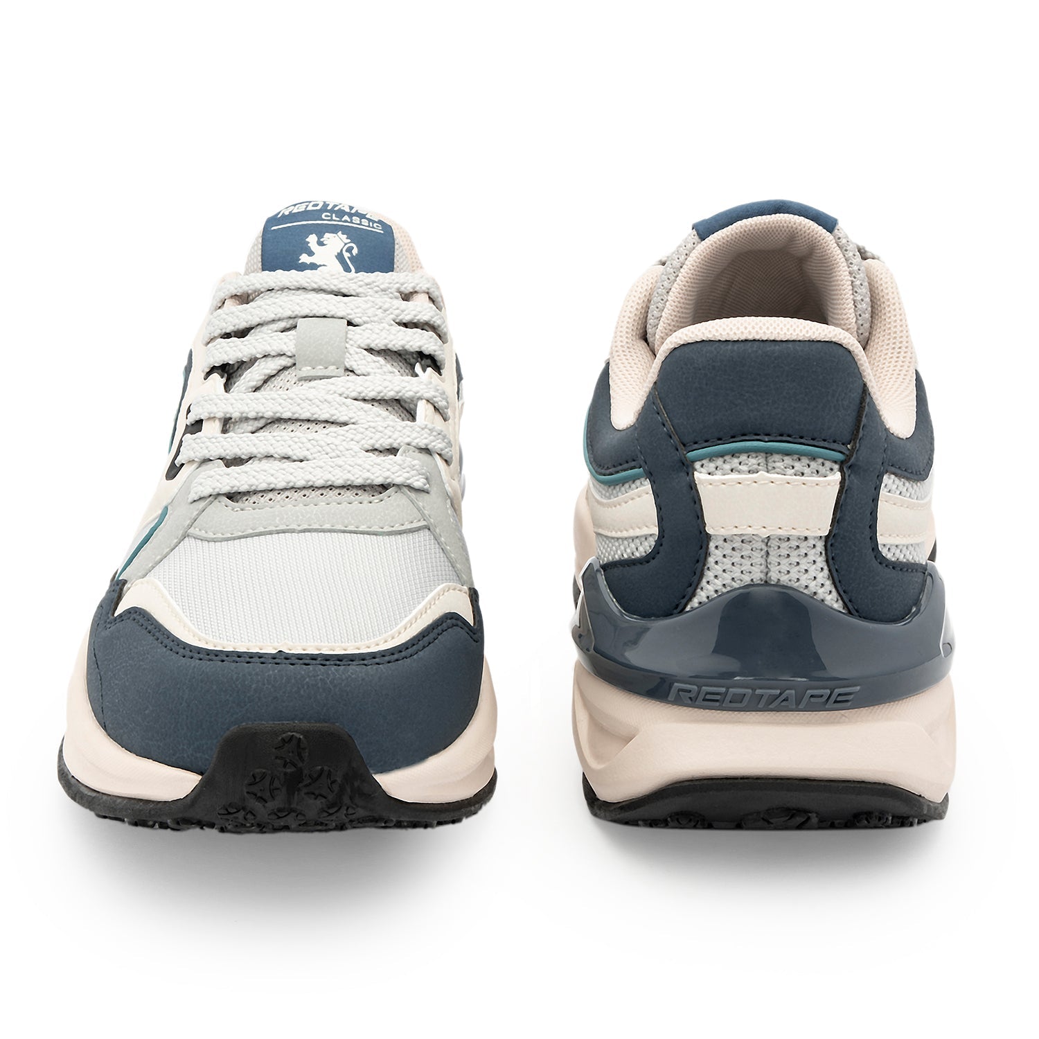 Beige/Navy
